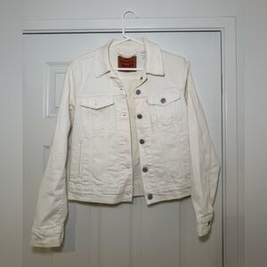 Levi's Women's Off-White Denim Jacket